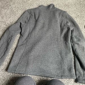 North face fleece zip up